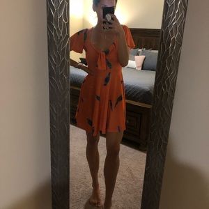 ASOS flirty a line mini dress